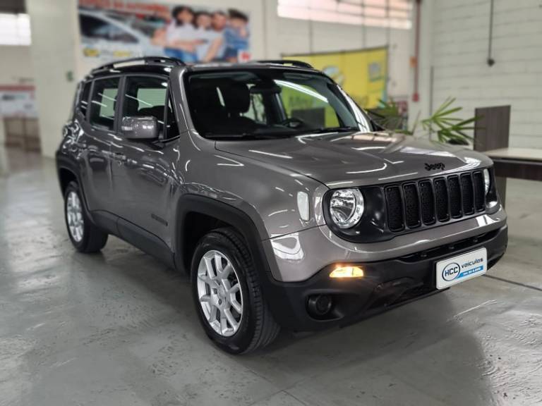 JEEP - RENEGADE - 2021/2021 - Cinza - R$ 85.900,00