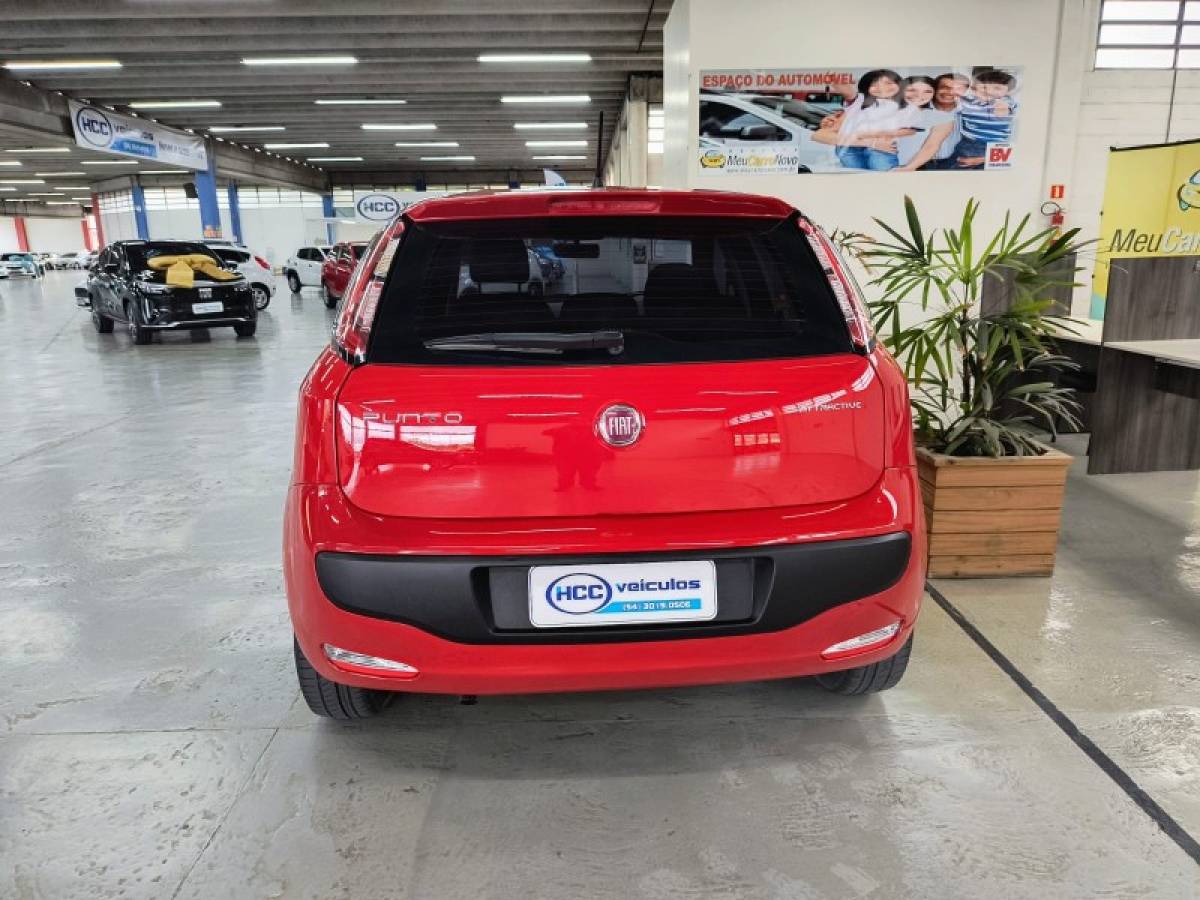 FIAT - PUNTO - 2015/2016 - Vermelha - R$ 47.900,00