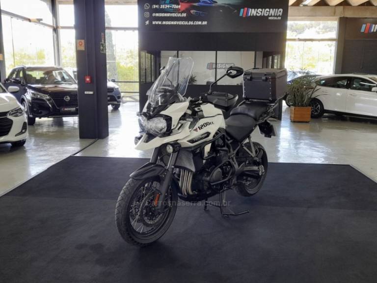 TRIUMPH - TIGER 1200 XCX - 2016/2016 - Branca - R$ 53.900,00