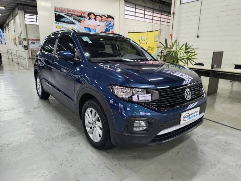 VOLKSWAGEN - T-CROSS - 2020/2020 - Azul - R$ 95.900,00
