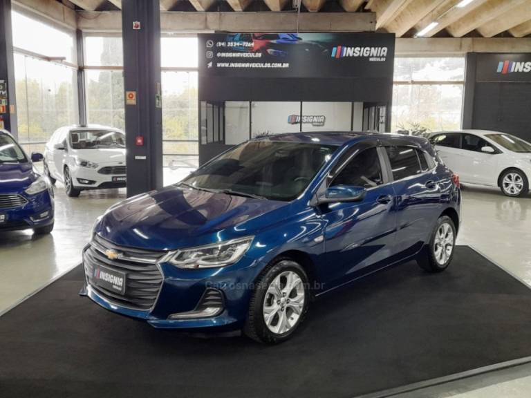 CHEVROLET - ONIX - 2019/2020 - Azul - R$ 71.900,00