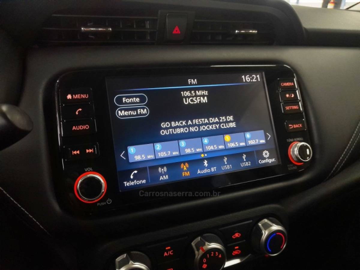 NISSAN - KICKS - 2021/2022 - Preta - R$ 97.900,00