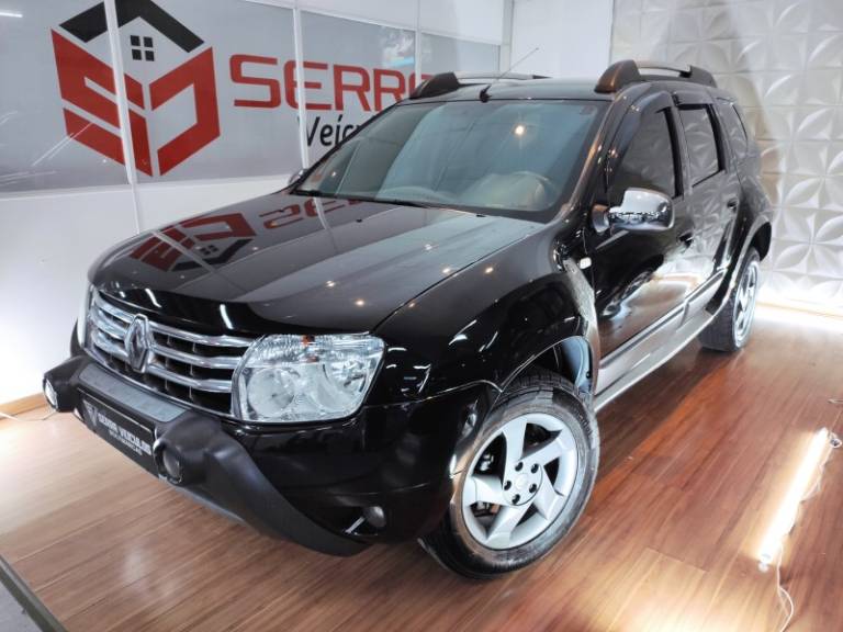 RENAULT - DUSTER - 2012/2013 - Preta - Sob Consulta